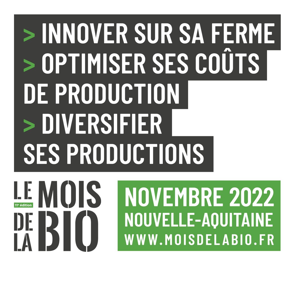 chambagri33's tweet photo. On vous donne rdv jeudi 24 novembre au Lycée Viticole de Libourne Montagne pour échanger sur les couverts végétaux, les alternatives au cuivre, l'optimisation de la pulvé et le désherbage électrique !  https://t.co/5dJuuTBFCW
#moisdelabio2022 #agriculture #gironde #viticulture https://t.co/IuoJAzt9ba