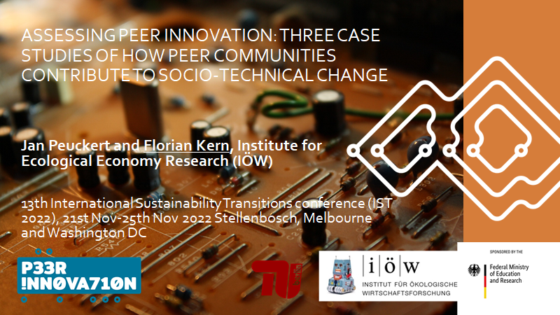 Florian Kern (@f_kern_ioew) on Twitter photo Nach der Veranstaltung ist vor der nächsten Veranstaltung :-) In einer Stunde werde ich Kernergebnisse des Projekts <a href="/Peer_Innovation/">PeerInnovation</a> <a href="/JanPeuckert/">Jan Peuckert</a> <a href="/ioew_de/">IÖW | @ioew@mastodon.social</a> <a href="/KnutBlind/">Knut Blind</a> <a href="/TUBerlin/">TU Berlin</a> auf der <a href="/ist_strn/">International Sustainability Transitions Conf 2022</a> vorstelllen @BMBF_Bund Ich hoffe wir sehen uns ;-) #IST2022 Nach der Veranstaltung ist vor der nächsten Veranstaltung :-) In einer Stunde werde ich Kernergebnisse des Projekts <a href="/Peer_Innovation/">PeerInnovation</a> <a href="/JanPeuckert/">Jan Peuckert</a> <a href="/ioew_de/">IÖW | @ioew@mastodon.social</a> <a href="/KnutBlind/">Knut Blind</a> <a href="/TUBerlin/">TU Berlin</a> auf der <a href="/ist_strn/">International Sustainability Transitions Conf 2022</a> vorstelllen @BMBF_Bund Ich hoffe wir sehen uns ;-) #IST2022