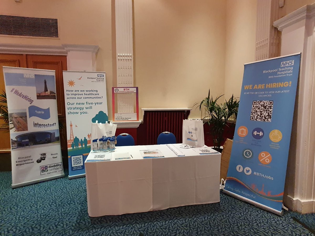 afy001's tweet photo. Come and say Hello @EMTAcommittee @EMTAevents @BTHJobs @BlackpoolHospED https://t.co/R2kgFdnaL2