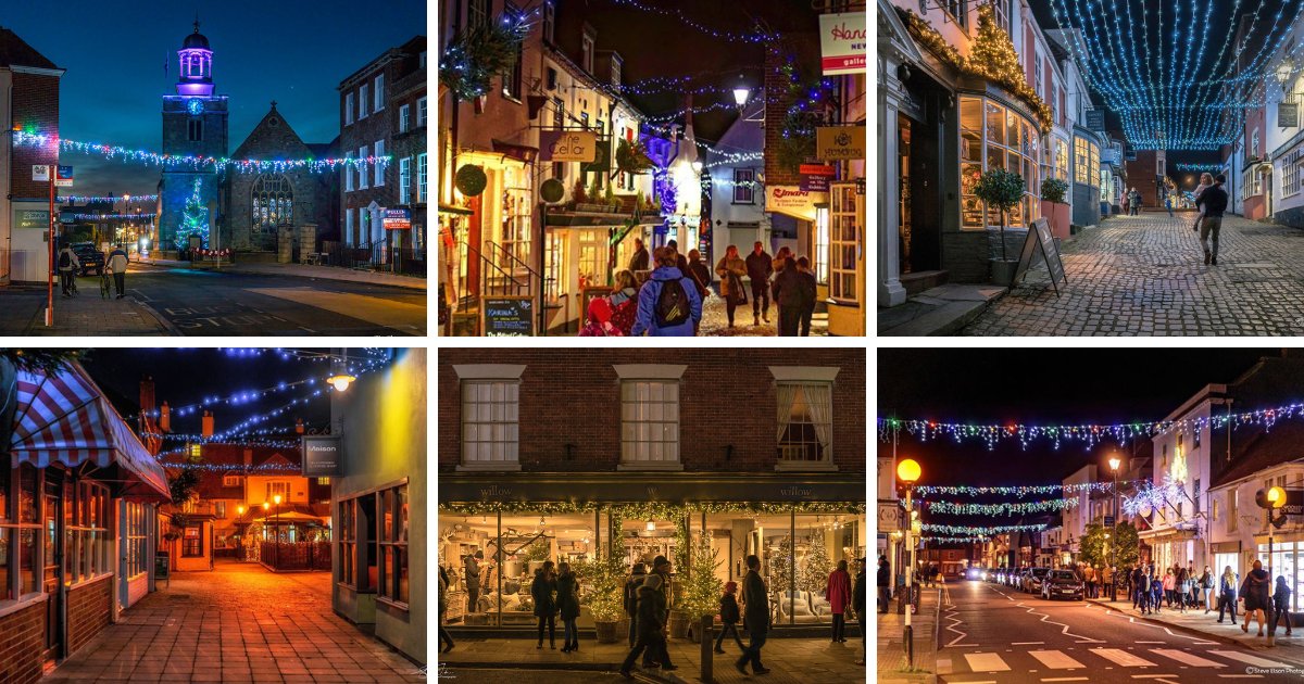 This Friday the #Christmas lights will be switched on in #Lymington. We encourage everyone to support local businesses and shop locally in the #NewForest this Christmas - read our 10 good reasons why at: lymington.com/133-locally/19… (Thanks to Steve Elson for the photos 😍 )