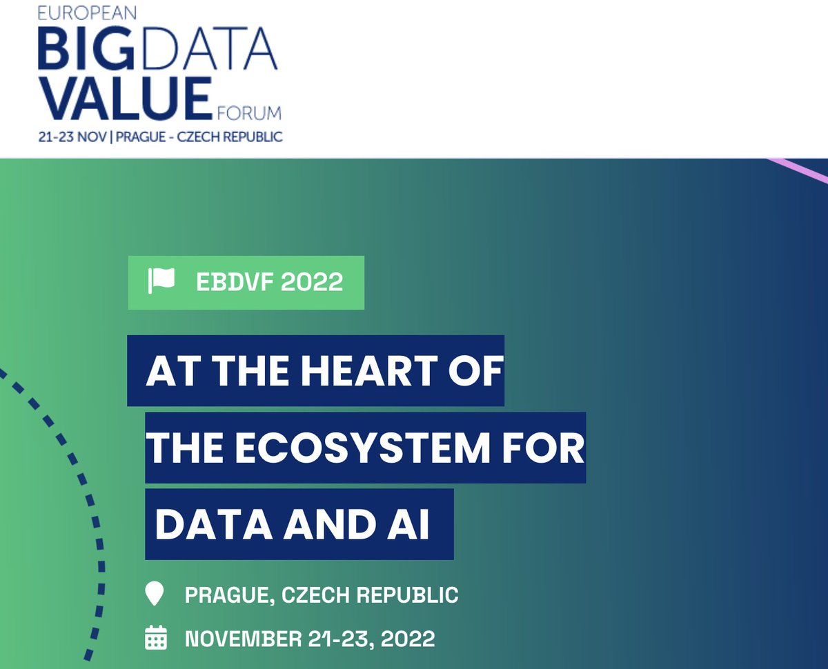 This week @BD4OPEM attends European Big Data Value Forum 2022 in Prague, Czech Republic as a proud sponsor.

european-big-data-value-forum.eu