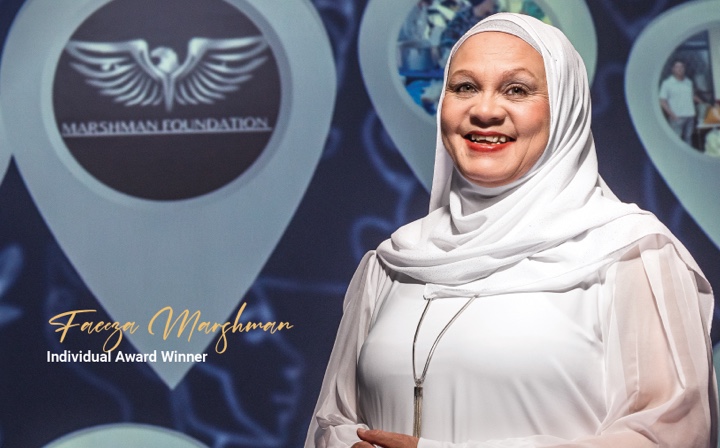MomentumGroupZA's tweet photo. Congratulations to the Lesedi Individual Award winner, Faeeza Marshman from @MomCorpZA!

Thank you, Faeeza for saying #IAmHere. 

#LesediAwards22 https://t.co/3e3uoJU9iC