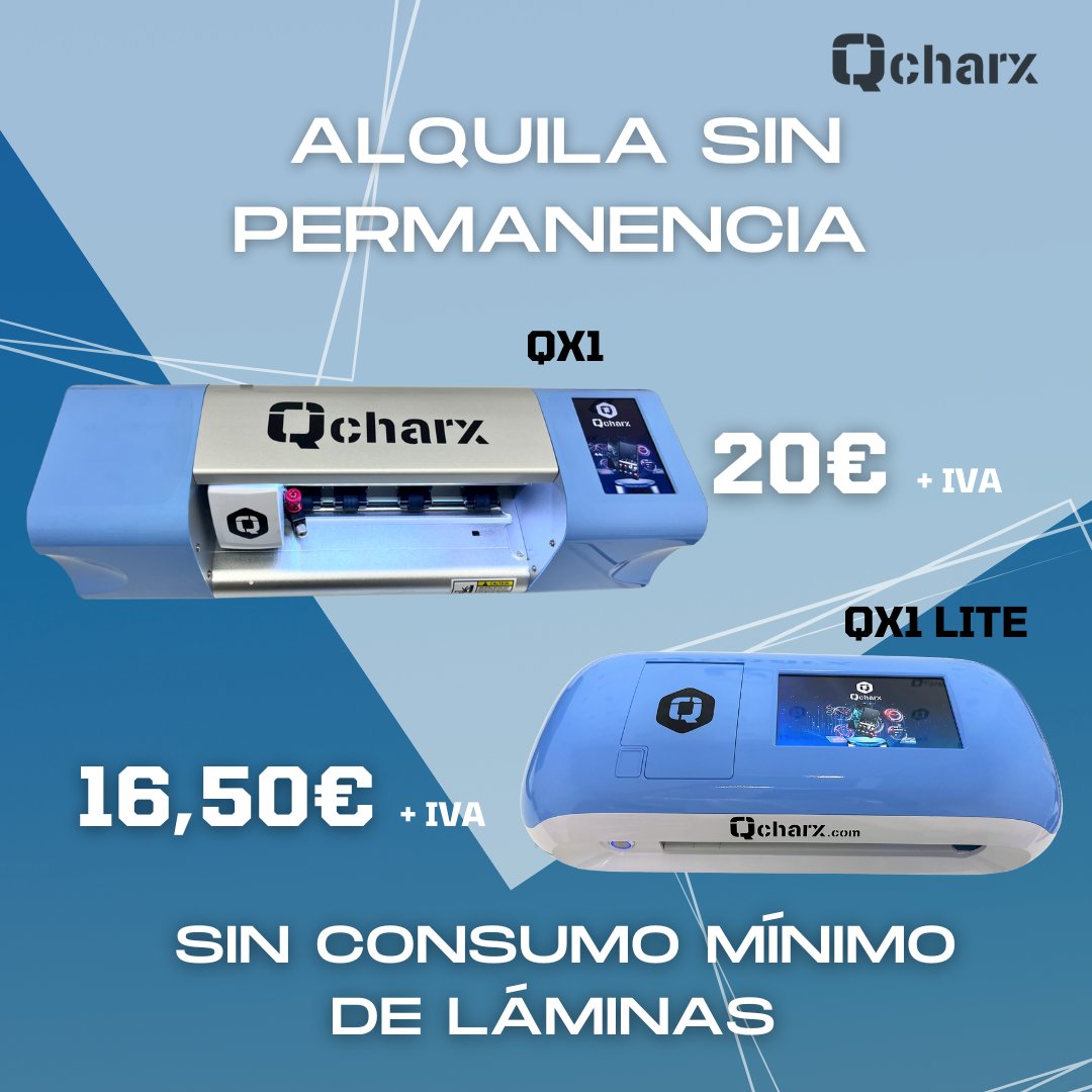 QcharxInt's tweet photo. ¡ALQUILA TU PLOTTER DE CORTE! 😱

No tendrás excusa, podrás alquilarlo 😎 ¡SIN PERMANENCIA!

Si quieres saber más ponte en contacto con nosotros 📲

#Qcharxinternational #Protectordepantalla #Mobile #Plotterdecorte #Tecnología #Informatica #Accesoriosmovil #Hydrogel https://t.co/wv0XVrim1e