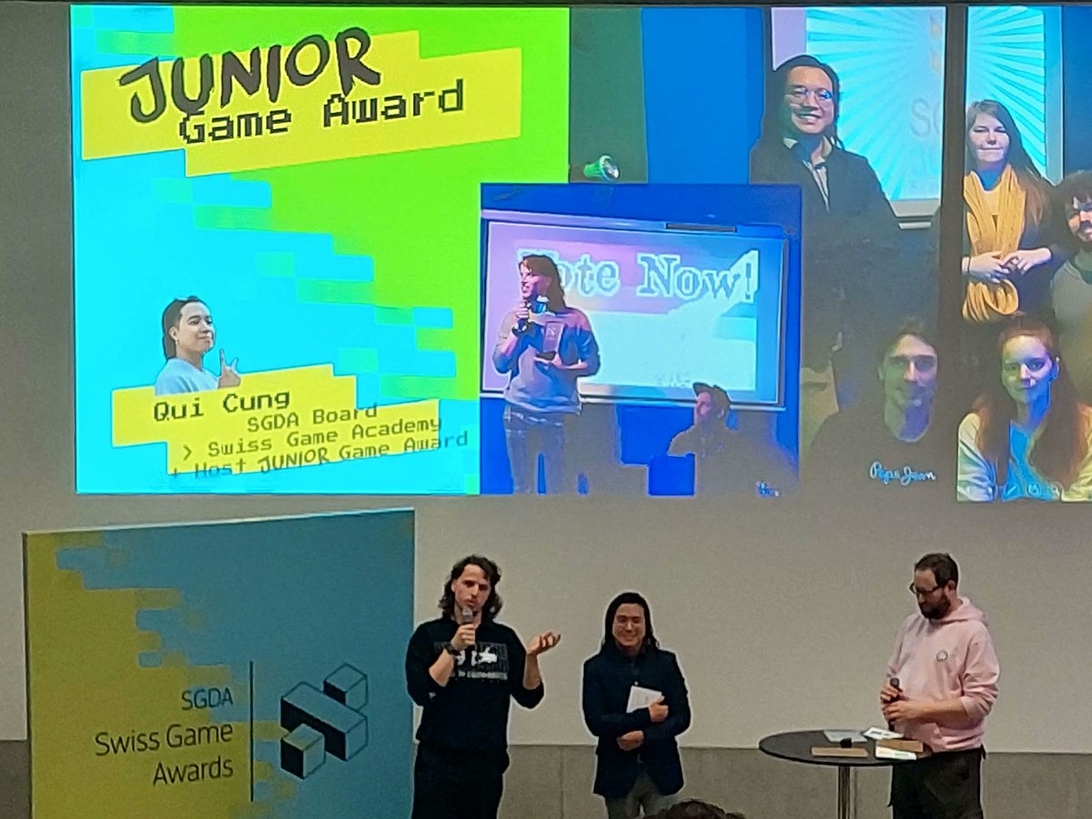 3 jeux vidéo développés par des membres @unil primés aux Swiss Game Awards @SGDAch! 🕹Vote Now! (Joël Rimaz, étudiant #lettresUNIL) 🎮Lausanne 1830 (@GameLabUNILEPFL) 👾Captain Velvet Meteor (Mélissa Corboz, étudiante #lettresUNIL, et @DavidJavet) bit.ly/3EUrH8k #bravo