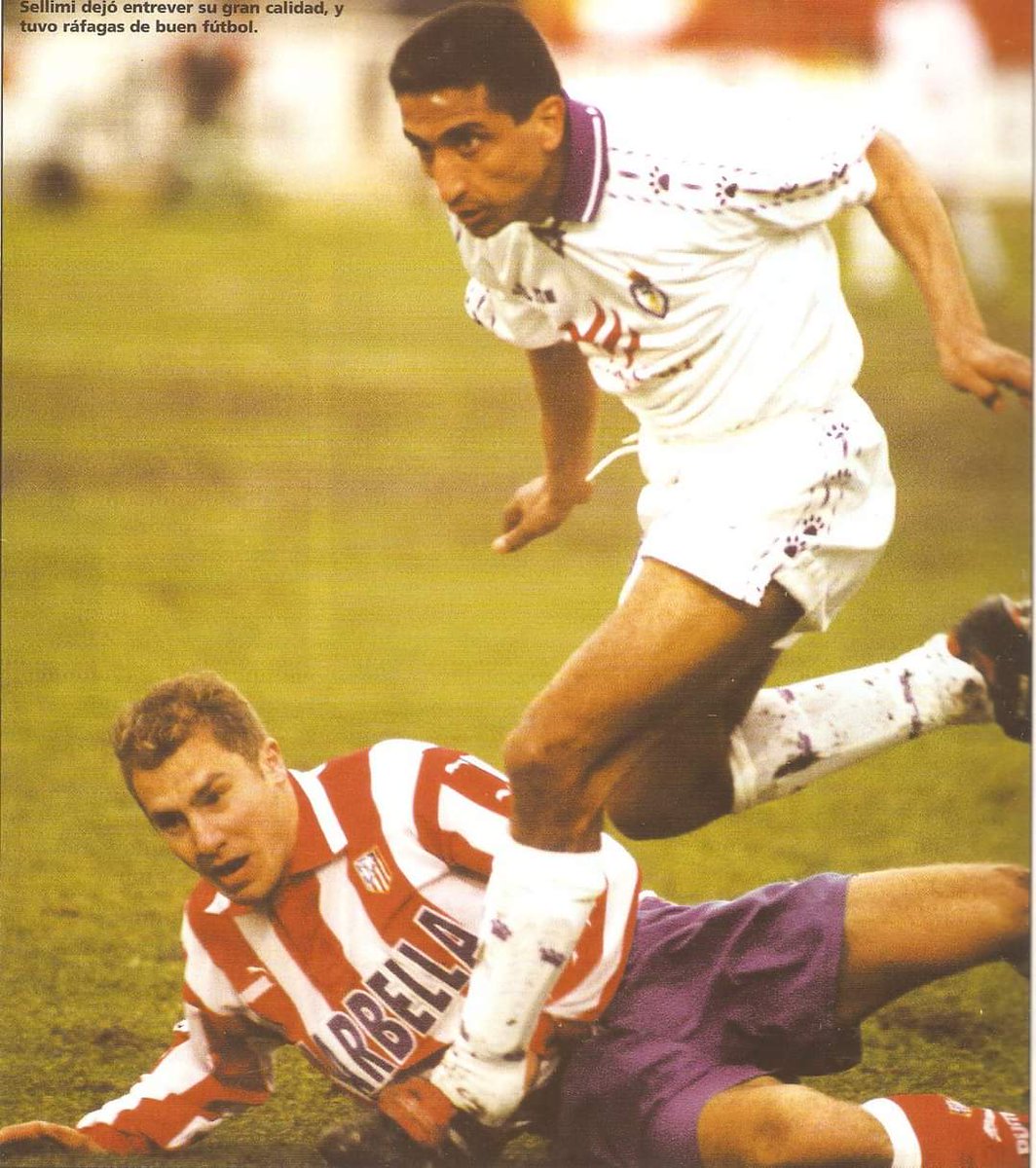 Tudela4PlaG's tweet photo. Cada vez que veo un partido de #Túnez me viene a la mente Adel Sellimi, mítico delantero del @RealJaenCF en la temporada 1997/98. 

Llegó en invierno desde el Nantes para coger minutos de cara a #Francia98. No pudo evitar el descenso lagarto pero no faltó a la cita mundialista. https://t.co/67bTXGUkDw
