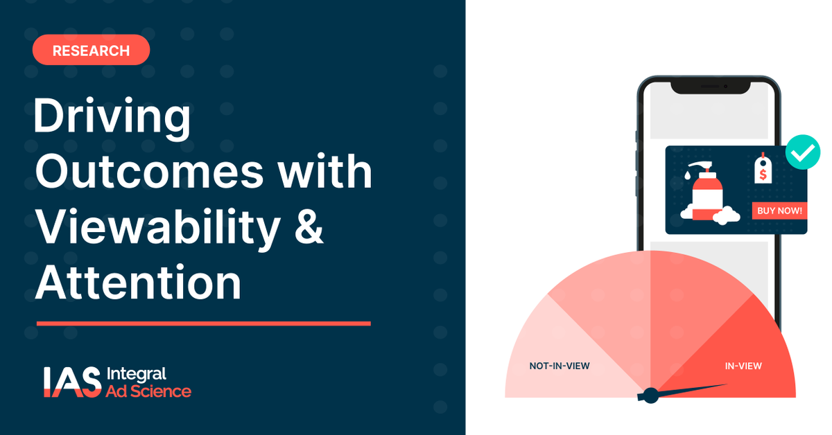 Viewability is essential for brands to connect w/ their audiences & drive sales, that's why @integralads studied over 14 mil. households to see how one major CPG maximized return on ad spend by investing in viewable ads. Click the link to learn more: integr.al/3ELY8EH