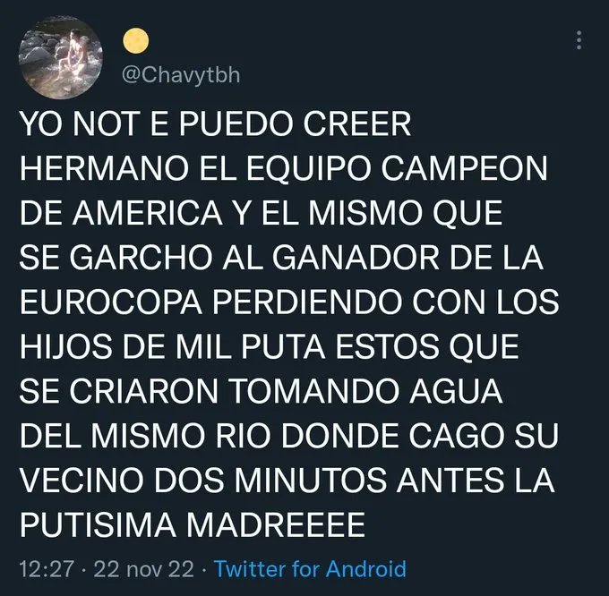 Forocoches tweet media