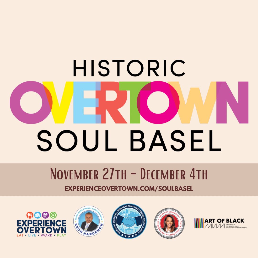 Click the link in our bio for more info! We’re just days away from Soul Basel 2022 in #HistoricOvertown!