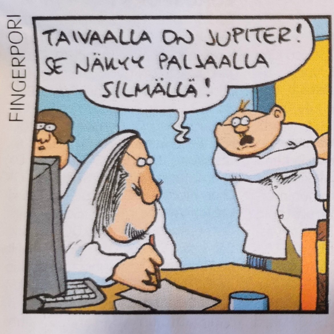 Ukkon oma luotettava Jupiteri siellä taivaalla kuumottaa. Ei Ukko siitä näytä luopuvan vaikka se kerran kesällä 1966 petti. Onneksi maajoukkue ei ja Ruotsi kaatui 1-0. Eikä Vantaalta Jupiterin työntäminen Halikkoon harmittanut. Ukolle ja Jupiterille iso 👍❤️