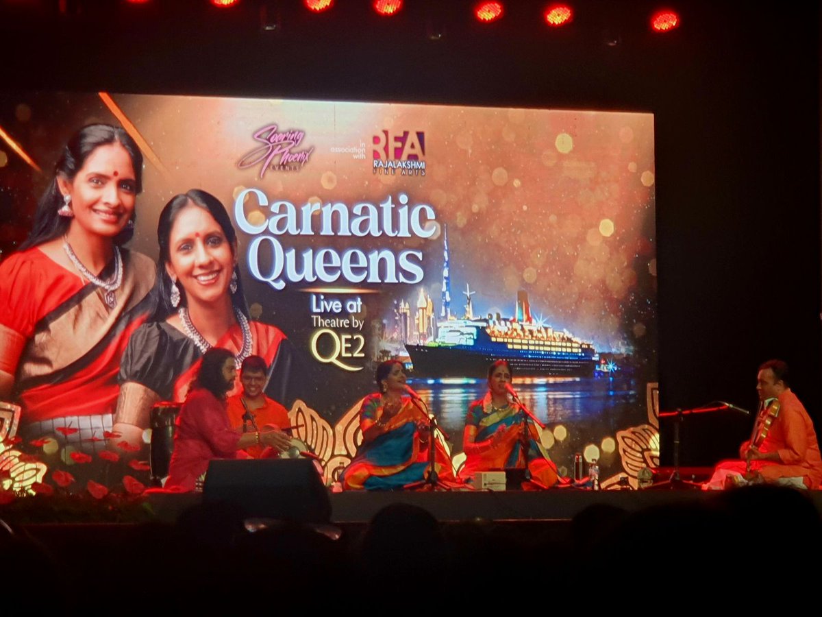 The “Carnatic Queens” Concert was Amazing! I think I speak for everyone who attended the concert, when I say that the title “Carnatic Queens” was no joke, after  witnessing RaGa’s  performances! What an incredible experience and opportunity to witness RaGa perform live!