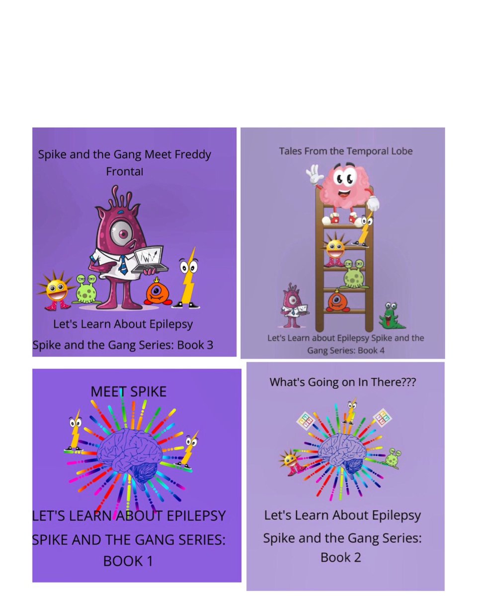 SpikeandtheGan1's tweet photo. Let Spike and the Gang teach you about epilepsy! We want to make seizures less scary for children and their families. available at Amazon and Barnes & Noble. @SpikeandtheGan1 #epilepsy #neam2022 #seizures #childrensbook #child #book #brain #epilepsyawarenessmonth #reqd #teach https://t.co/6W6awbRQKn