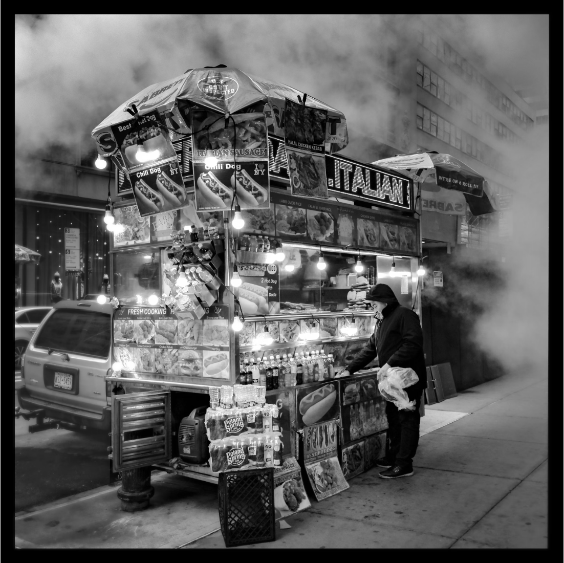 A quintessential NYC phenomenon,
FIFTH AVENUE DOGS
My only present offering on <a href="/foundation/">Foundation 🌐</a> 
5 ETH
Link in the comments!
#streetphotography #nftcommunity #nftphotographer