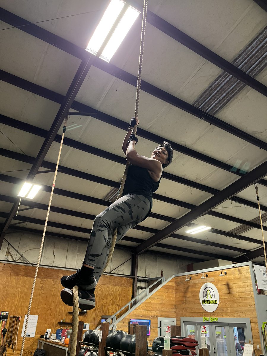 Want to climb the tallest rope in the area? Come test your climbing skills on ropes around 25-30’. #AlphaCares