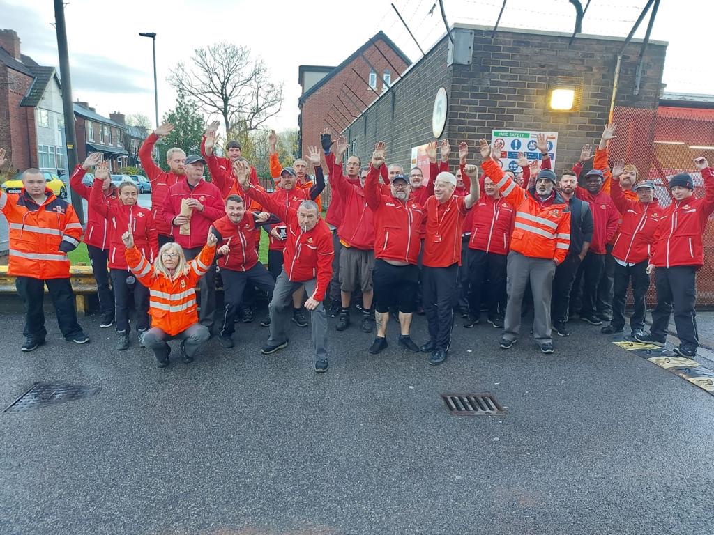 CWU_Manchester's tweet photo. Today’s Gate meetings 
#cwu #cwumanchester https://t.co/S4UY7iqXLQ