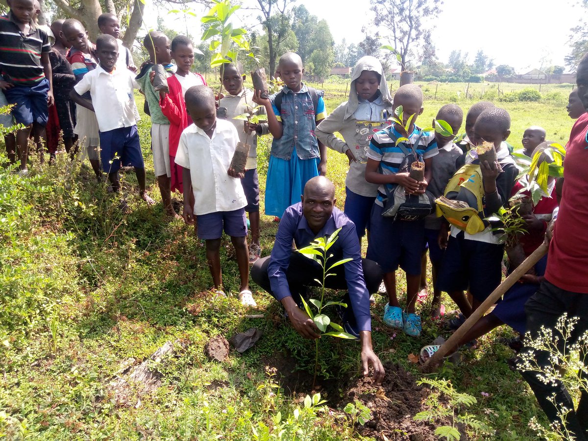 ayowecca_uganda's tweet photo. #Tree planting is a call for action against harmful environmental practices & helpful in spreading awareness about protecting Earth's natural environment #climate #ClimateCrisis #ClimateAction #Web3 #ReFi #ImplementPromisesNow #twiff #PeopleNotProfit #COP15 #COP27 #LossAndDamage https://t.co/iSgPJ28ahg