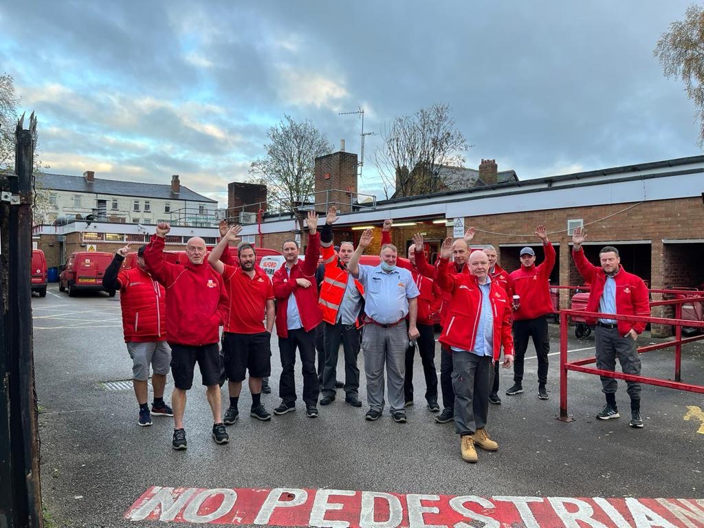 CWU_Manchester's tweet photo. Today’s Gate meetings 
#cwu #cwumanchester https://t.co/i7pEOrc8V5