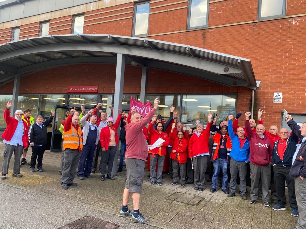 CWU_Manchester's tweet photo. Today’s Gate meetings 
#cwu #cwumanchester https://t.co/i7pEOrc8V5