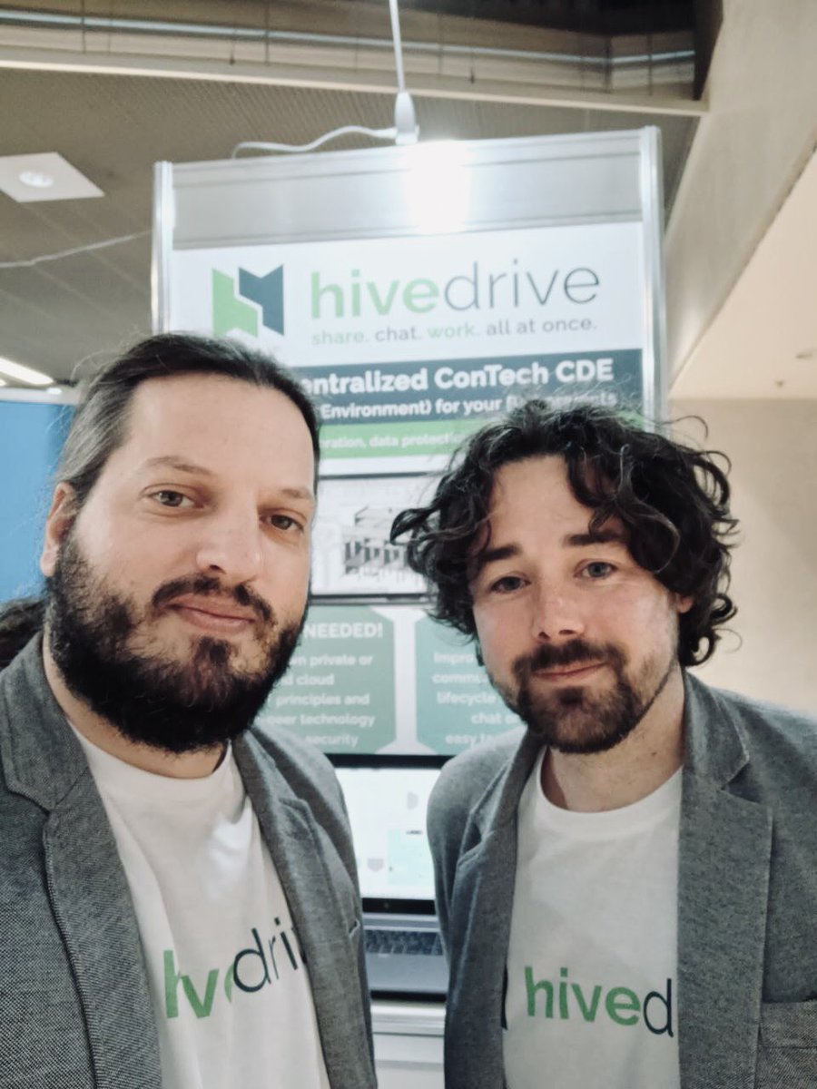 Day 1 at <a href="/BIMWorld_DE/">BIM World MUNICH</a> 
Let’s rock!

#BIMuc22 #bim #innovation #hivedrive #Decentralization #cde