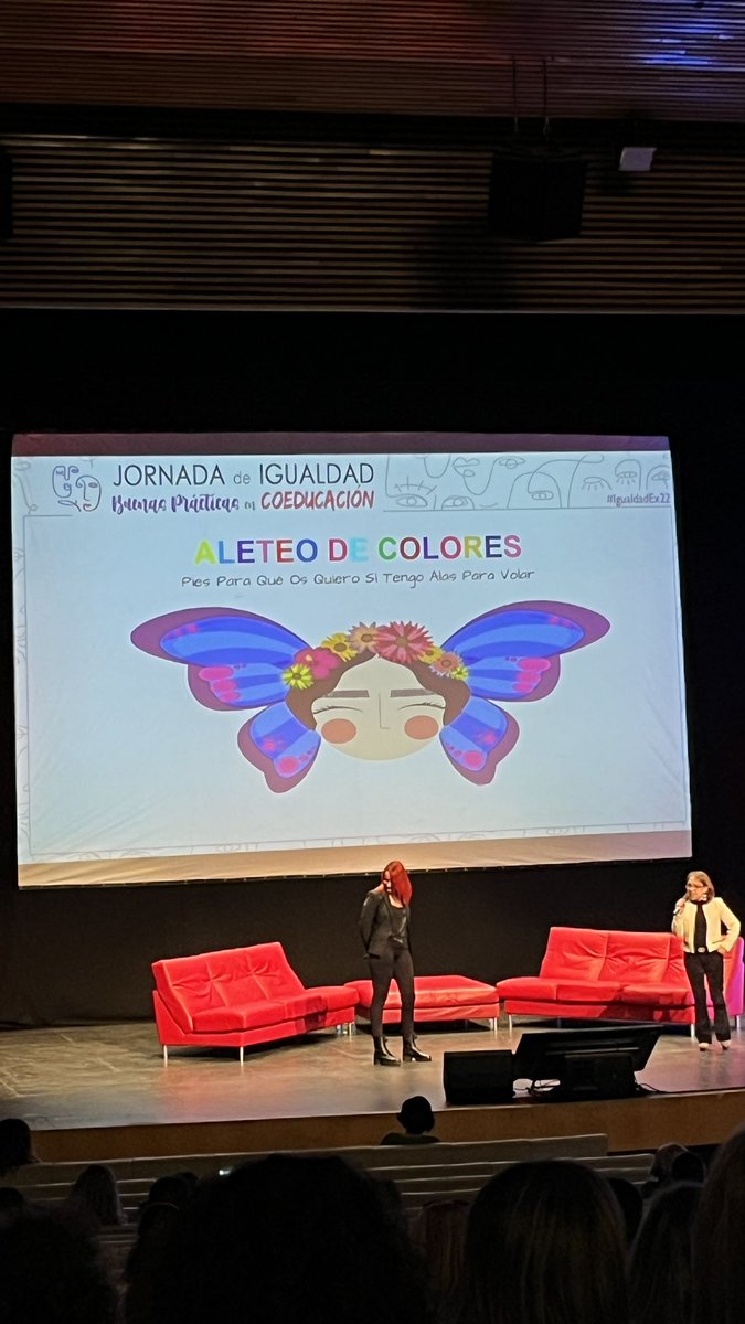 Mariposas y violencia de género ya son uno… #IgualdadEx22