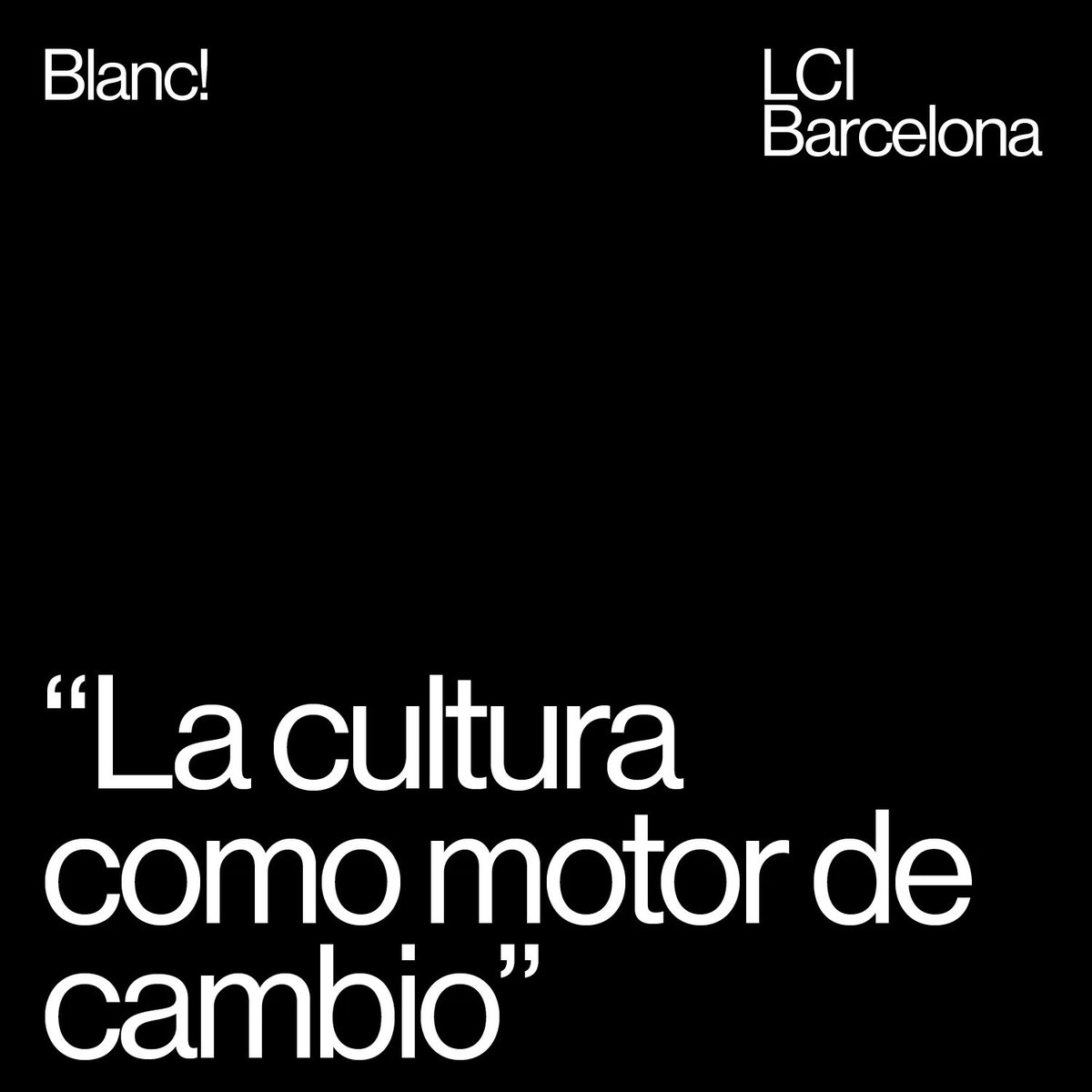 Blanc! (@blancfest) on Twitter photo ¿Recuerdas el <a href="/CuarentenaFest/">Cuarentena Fest</a>? Pues <a href="/Dani_Canto/">Dani Cantó ⚑</a> fue uno de sus organizadores.
Senior creative director y activista cultural, nos habla del liderazgo compartido de la mano de @lci_barcelona.
Escucha toda la conversación desde bit.ly/BTV_2022 ¿Recuerdas el <a href="/CuarentenaFest/">Cuarentena Fest</a>? Pues <a href="/Dani_Canto/">Dani Cantó ⚑</a> fue uno de sus organizadores.
Senior creative director y activista cultural, nos habla del liderazgo compartido de la mano de @lci_barcelona.
Escucha toda la conversación desde bit.ly/BTV_2022