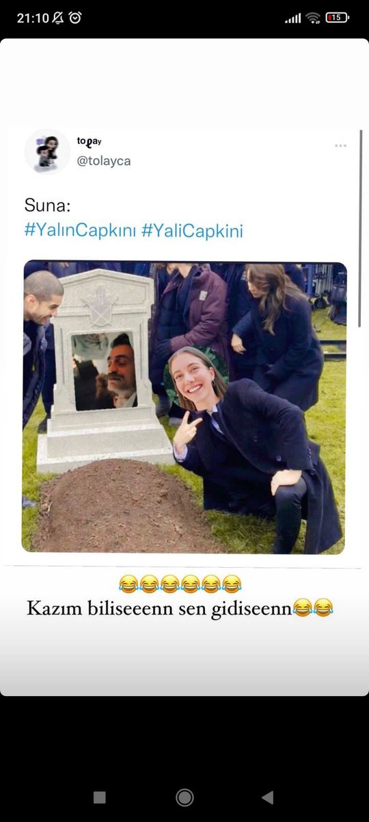 Hahahahahah ah Suna yaaa 🤣🤣🤣
#peril
#yalicapkini