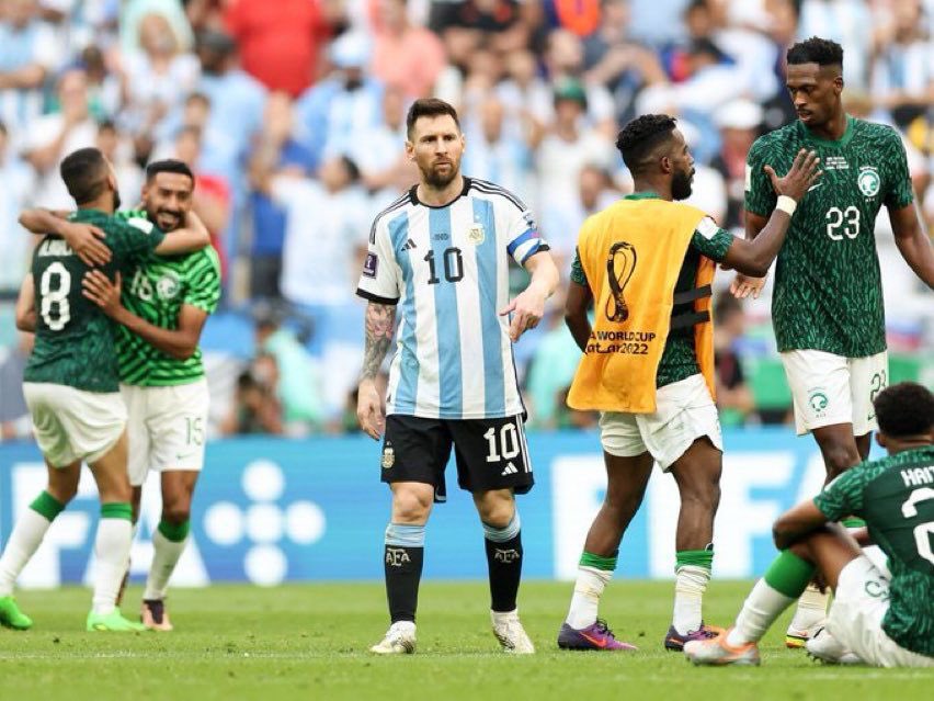 صورة للتاريخ...... 
#السعوية_الارجنتين