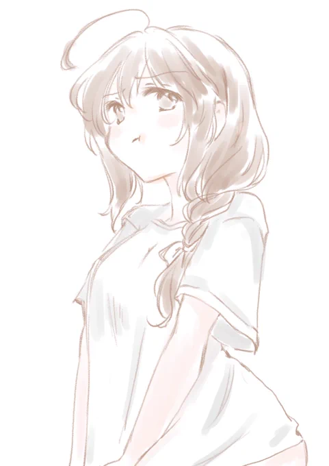 等身練習(構図模写) 
