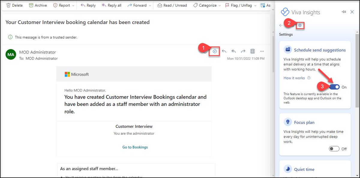 sanbss's tweet photo. Schedule Send Suggestions in Outlook | https://t.co/JOONAAT9lk Blog https://t.co/hk8wnOhjuw

#outlook #office365 https://t.co/BuH5FWAcFW
