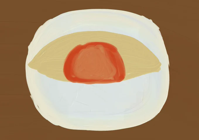 一気にざざっと描いてちょこちょこ仕上げていくのが自分にむいてるって気づいた。でもこれはこれでなんかオシャレではっ?! 
