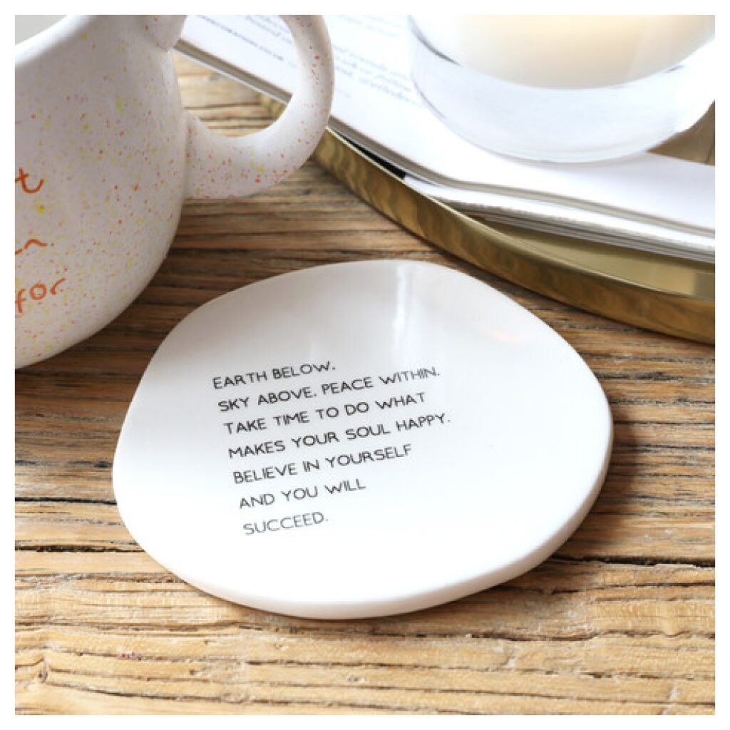 Organic Shape Coaster ‘Believe In Yourself’ 💖
bit.ly/3grp5VP
#FREE UK Delivery 
#christmasgift #christmas #secretsanta #santa #hohoho #coaster #friendship #friendgift #organic  #womeninbiz #smallukbiz #bizhour #womaninbizhour #earlybiz #giftideas #Giftfinder