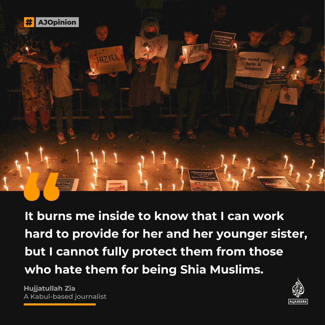 As an Afghan Shia father, I fear for my children.

— #AJOpinion by <a href="/Ziahujjat/">Hujjatullah Zia</a> ⤵️ aje.me/7m073x