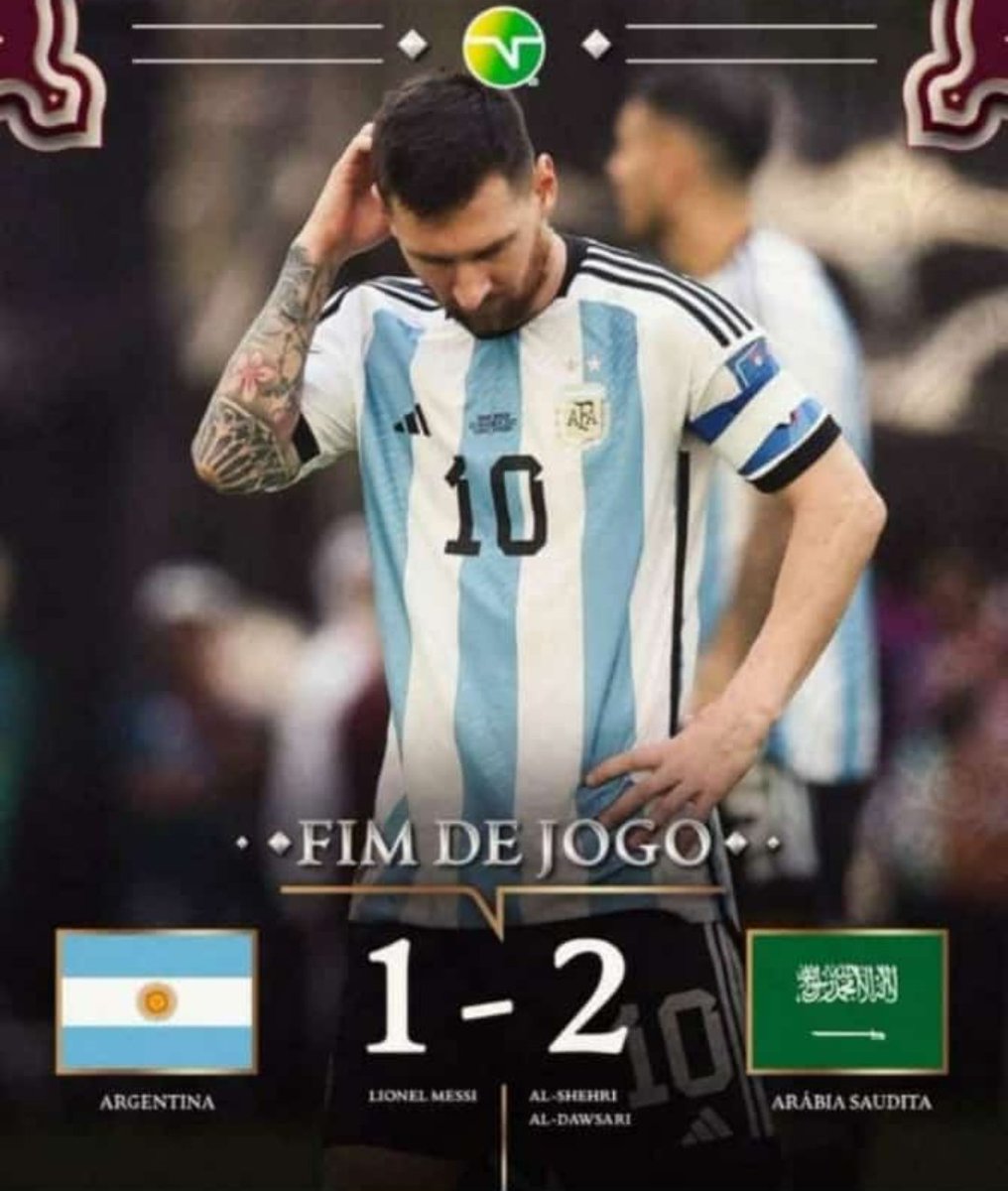 myshallestorm's tweet photo. #FIFAWorldCup #Zebra #Argentina #ArgentinaArabiaSaudita 
Primeira zebra da copa! 😜 https://t.co/GGhTQeGGMV