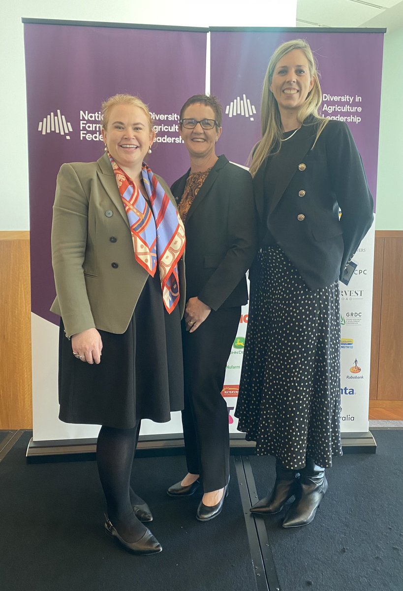 It’s been such a privilege to #mentor in the <a href="/NationalFarmers/">National Farmers' Federation</a> #DiALP Diversity in Ag Leadership program. What a powerhouse #Bundaberg has in Leanne Rudd, ready to contribute on so many levels. Happy to have #Warakirri colleague Kristin Lamb join the graduation event.
