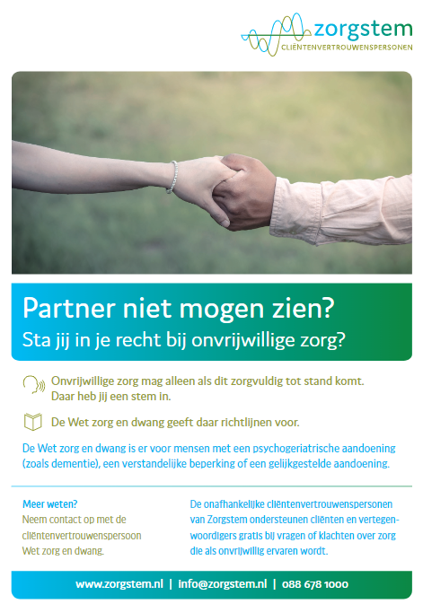 Zorgstem cliëntenvertrouwenspersonen (CVP Wzd) tweet media
