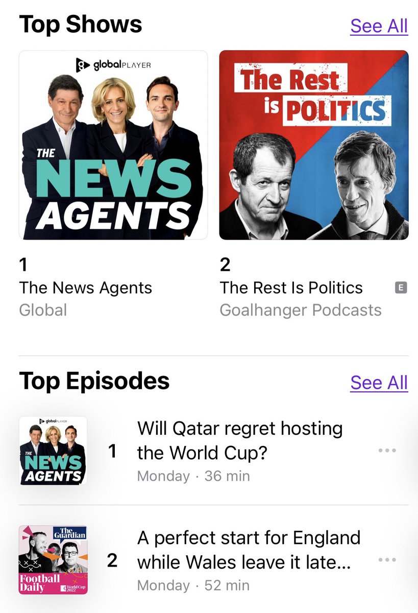 Persephonica on Twitter "Thanks TheNewsAgents listeners! Number 1