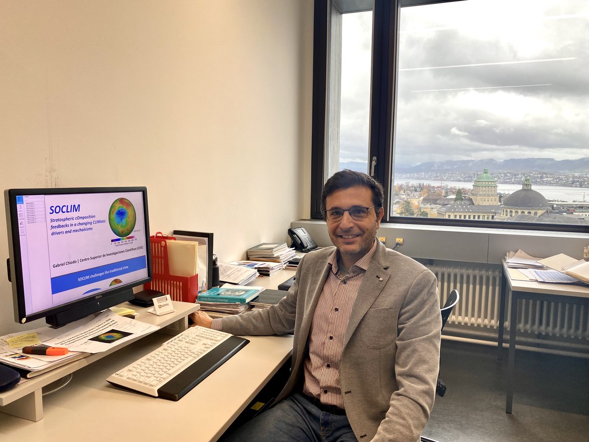 IGeociencias's tweet photo. El proyecto #SOCLIM, liderado por Gabriel Chiodo @gabriel072015 ha sido galardonado con la financiación Starting Grant del ERC, que se ejecutará en el IGEO y estudiará las variaciones en la composición estratosférica y sus efectos climáticos. https://t.co/xjLfg17DEP