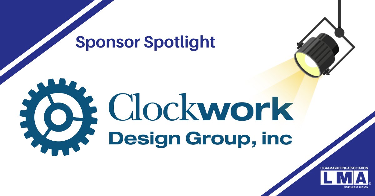 Our sponsors helped make #LMANE22 a huge success!

Check out our sponsor spotlight of <a href="/cdgi/">Clockwork Design</a>, "a creative, collaborative, friendly agency with real team spirit." 

Learn more about Clockwork: bit.ly/3AB4Iw9

#LMANE