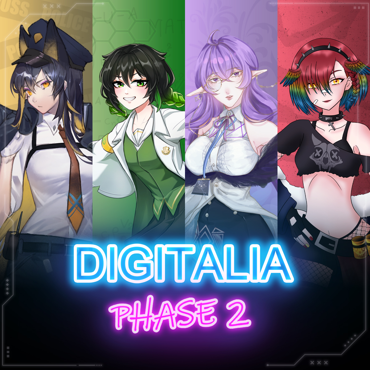 ✨เผยโฉมแล้ว!!!✨

กับสี่สาวหน้าใหม่ใสกิ๊ก Talent Phase 2️⃣ จากทีม Digitalia ที่จะ Debut เร็วๆ นี้ 🗓️💕
สามารถติดตามพวกเธอได้ทั้งทาง Twitter และ Youtube

ขอฝากทุกคนไว้ในอ้อมอกอ้อมใจด้วยนะ😆💖

#DigitaliaTeam #VtuberTH #VtuberDebut