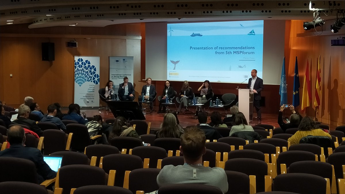 Don't miss the #MSPconference2022 sessions online! 🔊🖥️

The session on Capacity development and awareness have just started. Join us in the livestreaming link and participate via Slido.

bit.ly/3EDXqdO