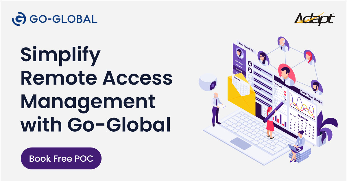 adapt_software's tweet image. If you want to web-enable your Windows or UNIX applications instantly, try Go-Global today. More than 1000 companies in India are using Go-Global to access SAP, TALLY, &amp;amp; many other ERP or business-critical applications through it. 

Book POC - lnkd.in/dySMQDZi

#goglobal