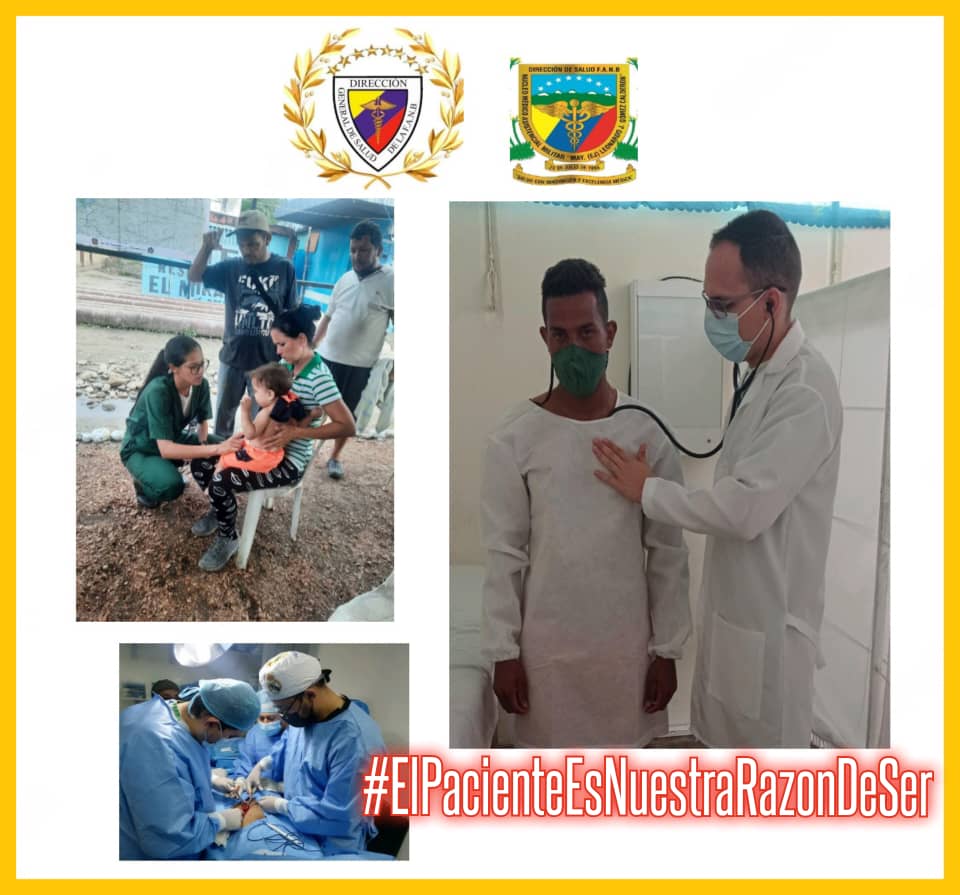 #22Nov en el <a href="/NMAMMYLEONARDO1/">N.M.A.M MY. LEONARDO JOSE GOMEZ CALDERON</a> La salud de nuestro pueblo soberano es nuestra prioridad, trabajamos día a día para garantizar el bienestar de todos nuestros usuarios.
#ElPacienteEsNuestraRazonDeSer
<a href="/DigesaludFANB/">DIGESALUDFANB</a> <a href="/junior180570/">Pablo Beltrán Pérez Villamizar</a>