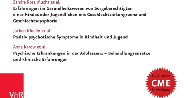 BernCapp's tweet photo. In diesem Artikel geben Jochen Kindler, Michael Kaess und Chantal Michel einen Überblick über neuere epidemiologische und phänomenologische Erkenntnisse zu Positivsymptomen in der Kindheit und Jugend #MentalHealthMatters #Child and #Adolescent #Psychiatry