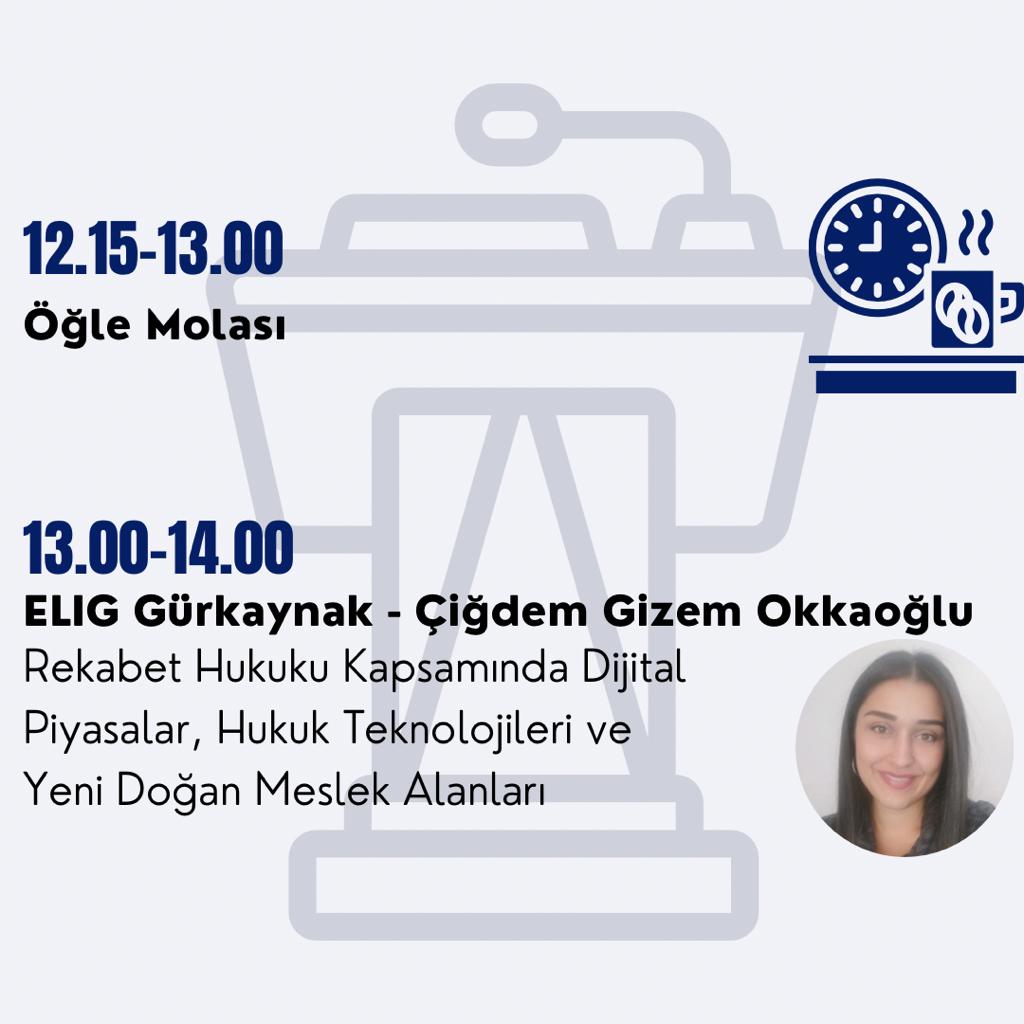 Herkese merhaba, Akademik Etkinlikler Komisyonu ile sempozyumda buluşuyoruz! 

🗯Rekabet hukuku konulu üç oturumdan oluşan Competition Law &amp; Connected Fields etkinliğimiz 26 Kasım Cumartesi gerçekleşecektir. Kontenjan sınırlıdır.
Katılım formu için: forms.wix.com/e9b01133-2b59-…