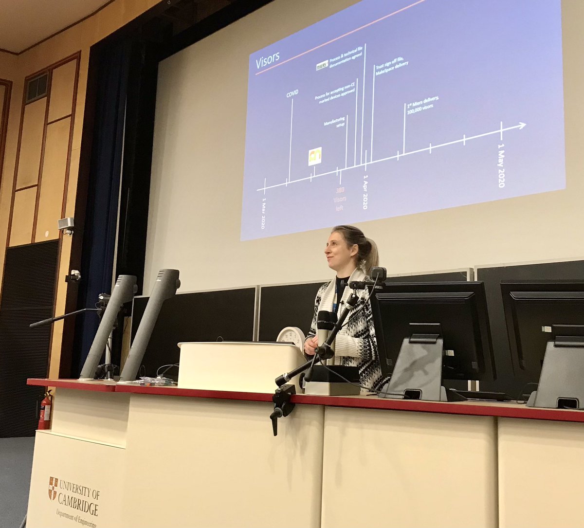 Tim Minshall (@tim_minshall) on Twitter photo Brilliant talk today from <a href="/CUH_CEI/">Clinical Engineering Innovation - Addenbrooke's</a> joint head and former <a href="/IfMCambridge/">Institute for Manufacturing (IfM)</a> <a href="/Cambridge_Eng/">Engineering Dept</a> student Abi Bush - sharing her experiences of #engineering #innovation throughout the #pandemic <a href="/cammakespace/">Makespace</a> <a href="/CUH_NHS/">Cambridge University Hospitals NHS</a> <a href="/FldRdy/">Field Ready</a> Brilliant talk today from <a href="/CUH_CEI/">Clinical Engineering Innovation - Addenbrooke's</a> joint head and former <a href="/IfMCambridge/">Institute for Manufacturing (IfM)</a> <a href="/Cambridge_Eng/">Engineering Dept</a> student Abi Bush - sharing her experiences of #engineering #innovation throughout the #pandemic <a href="/cammakespace/">Makespace</a> <a href="/CUH_NHS/">Cambridge University Hospitals NHS</a> <a href="/FldRdy/">Field Ready</a>