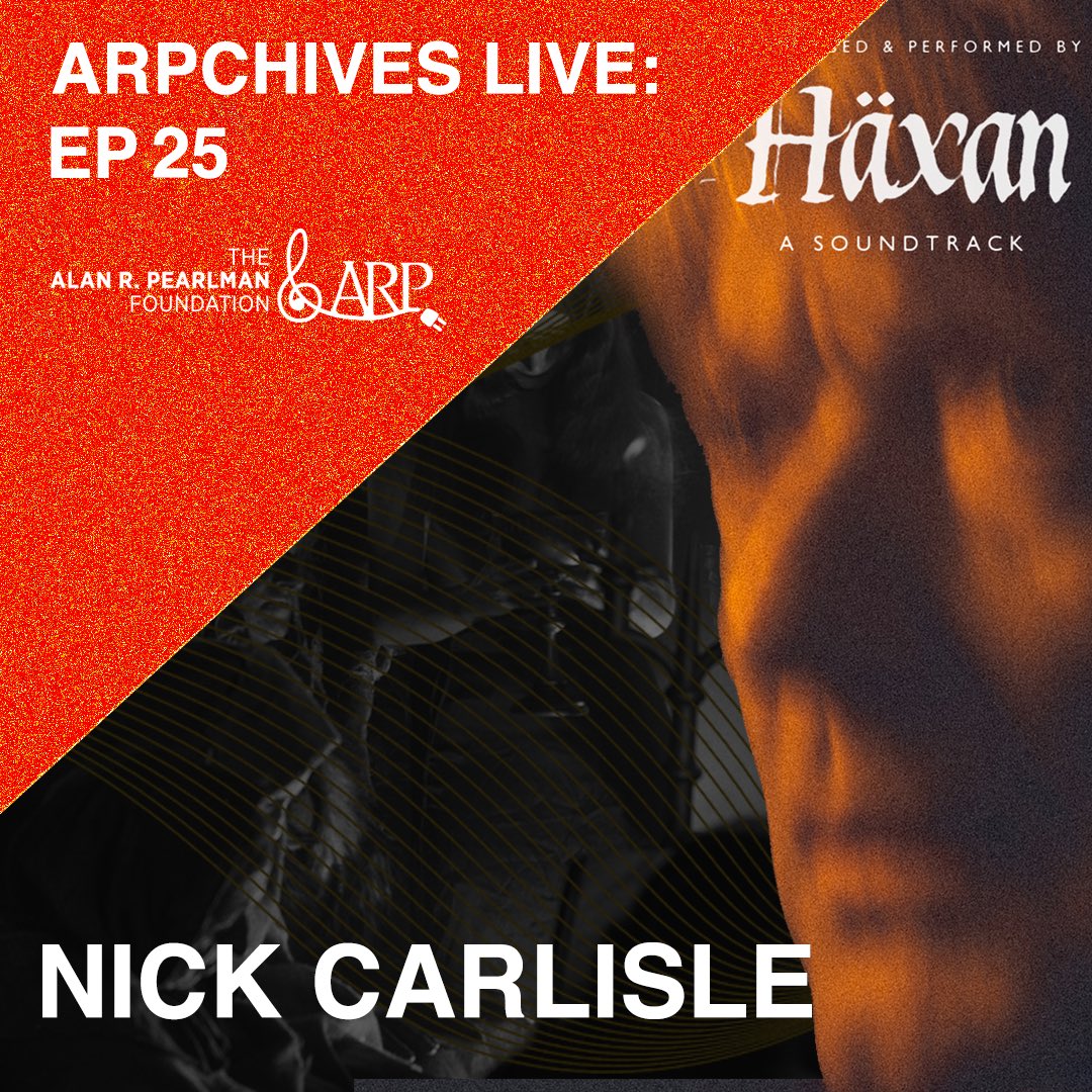 nick_carlisle's tweet photo. Tonight! Join @ARP_Foundation &amp; I on the #ARPchives livestream where we’ll talk about #häxan at @QFTBelfast, the album out this Fri, &amp; how it was put 2gether/instruments used inc #mellotron &amp; @sequentialLLC #prophet5 🎹

Stream link: https://t.co/lK2CB1fsJg

#indreamsaremonsters https://t.co/plcw0SGv2J