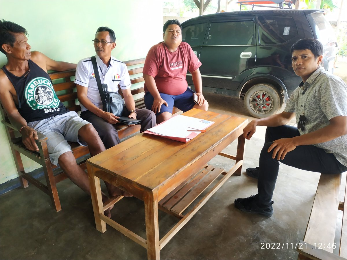 Pengawasan verfak pemilu 2024 panwascam seputih banyak lampung tengah