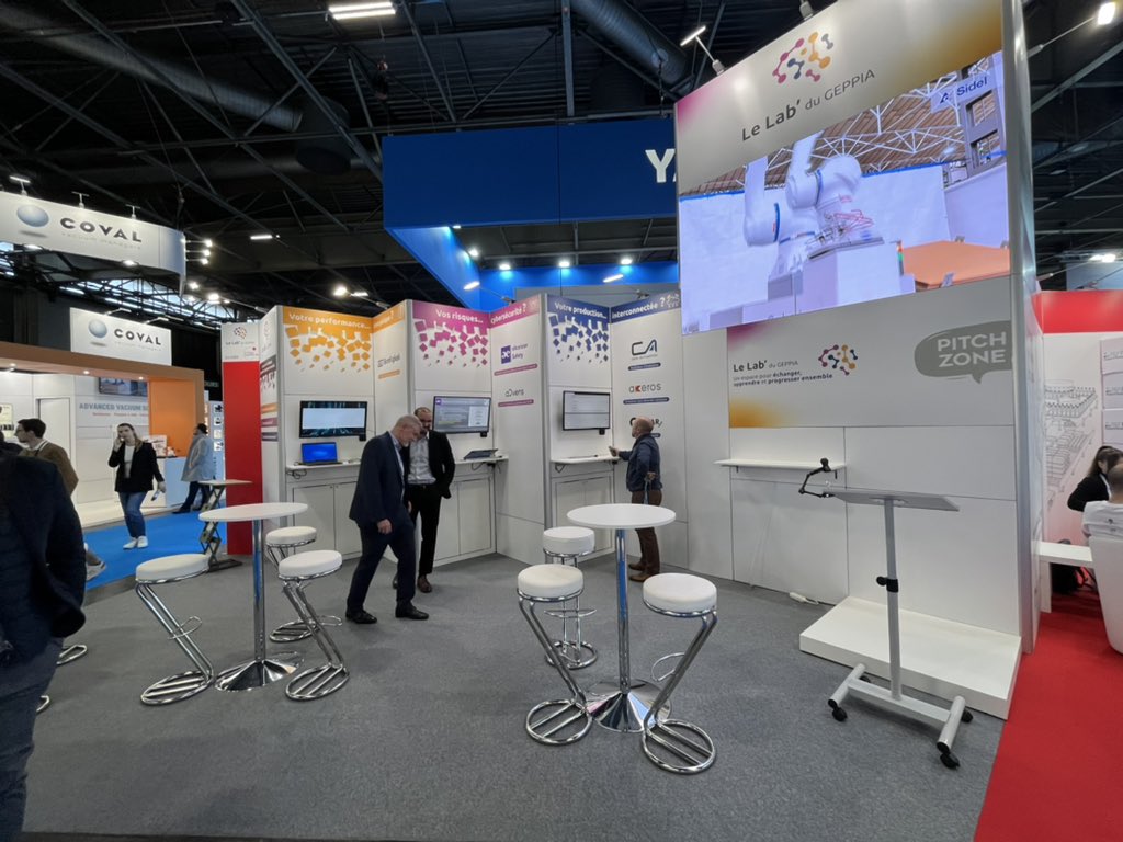 LUCAS (@lucasrobotic) on Twitter photo Let's go for 4 days of exhibition at <a href="/ALL4PACK/">ALLFORPACK EMBALLAGE PARIS</a> with a great team on the <a href="/GEPPIA/">Process🇫🇷Packaging</a> area !
Meet us, Hall 5A A053 with our linear axis on the ground presented with the <a href="/ABBRobotics/">ABB Robotics</a> IRB 6700 polyarticulated robot !
#automation #process #industrie Let's go for 4 days of exhibition at <a href="/ALL4PACK/">ALLFORPACK EMBALLAGE PARIS</a> with a great team on the <a href="/GEPPIA/">Process🇫🇷Packaging</a> area !
Meet us, Hall 5A A053 with our linear axis on the ground presented with the <a href="/ABBRobotics/">ABB Robotics</a> IRB 6700 polyarticulated robot !
#automation #process #industrie