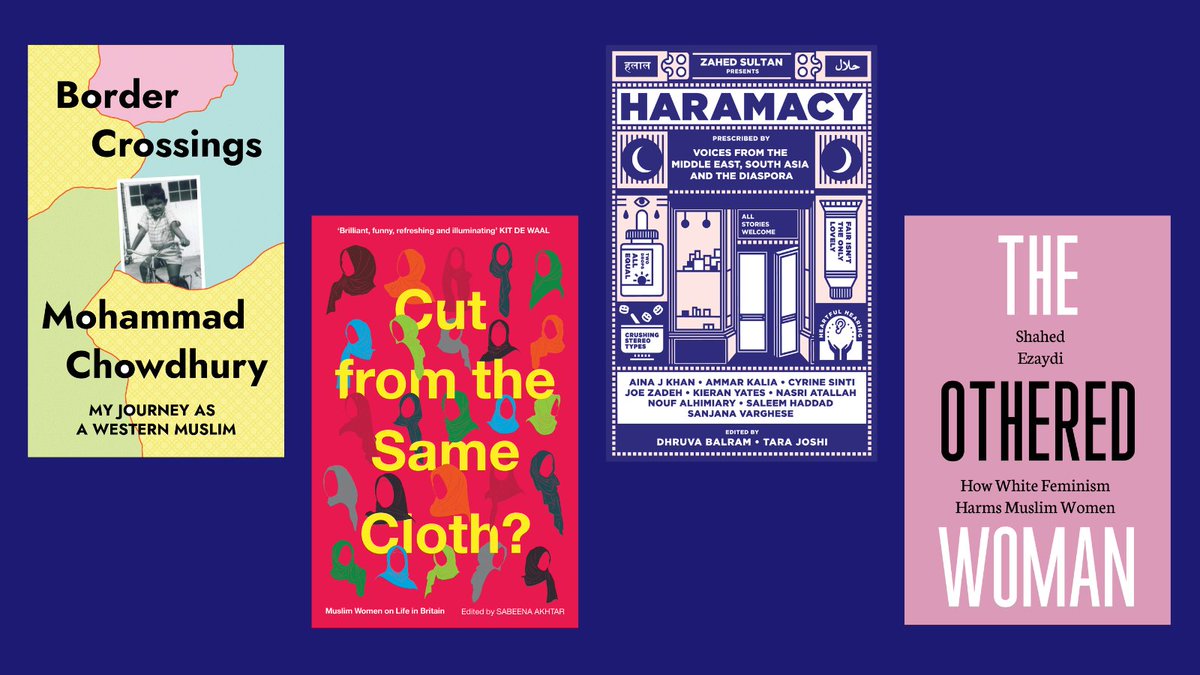 Broadening our reading means hearing and understanding different perspectives. In #IslamophobiaAwarenessMonth we bring you a range of books which shed light on Muslim voices, posing ideas and stories on the meaning of belonging. mailchi.mp/unbound/iam202… #iam2022