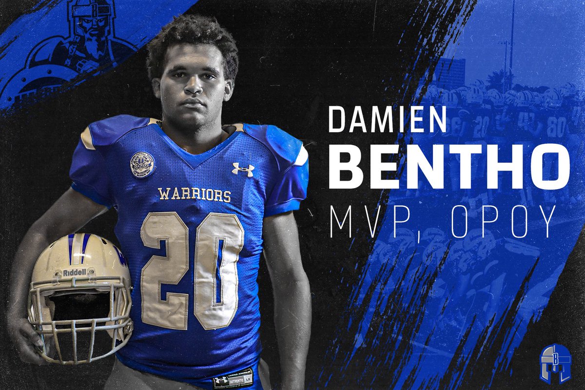 Our Offensive Player of the Year and Team MVP <a href="/DamienBentho/">Damien Bentho</a>