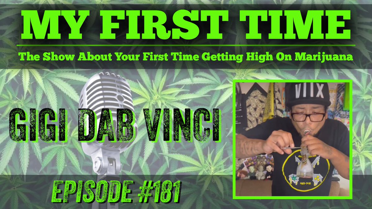 DroTV420's tweet photo. “My First Time” Ep#181 w/Gigi Dab Vinci and his 3 gram dab to@join the Bomberz!!🔥🔥💨💨 #MMJ #Cannabis #DabCrew #Florida https://t.co/qxEdRIgZks https://t.co/d4eEfLRgw3